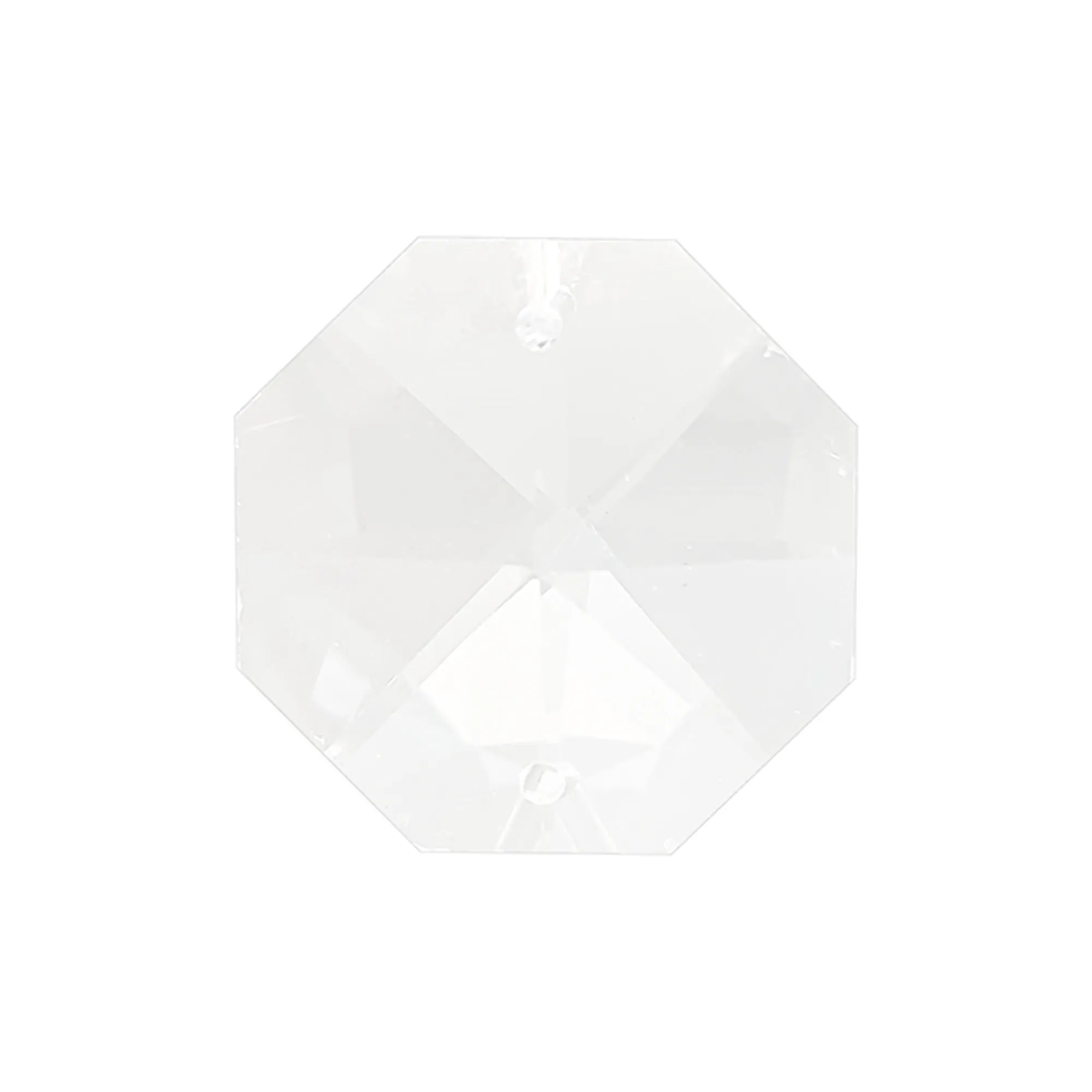 C50028  Crystal Octagon Without Ring 28mm